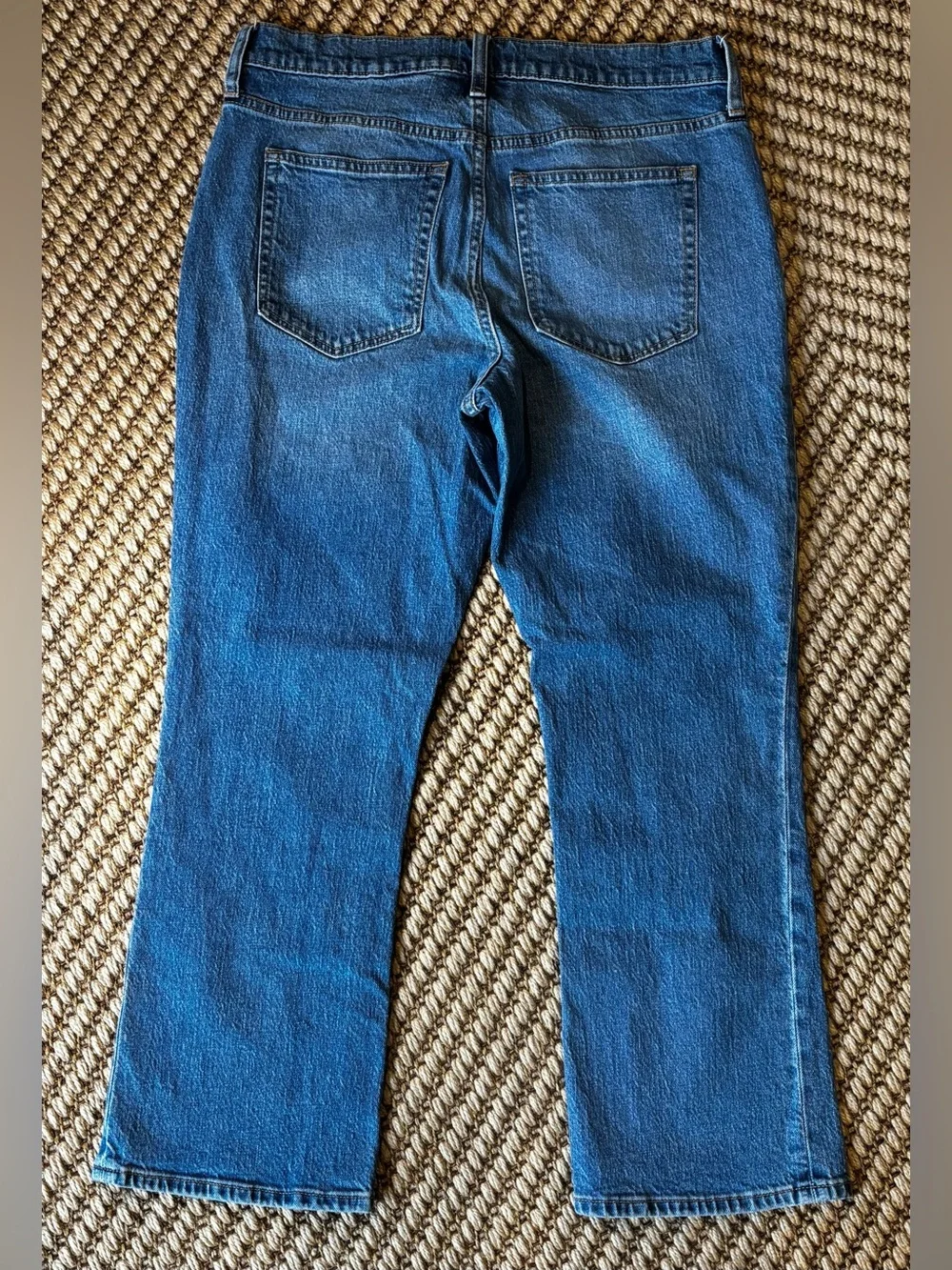 J. Crew Mid Rise Flare Crop